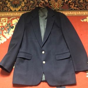 Vintage Lord & Taylor Mens Classic Blue Blazer.  42L